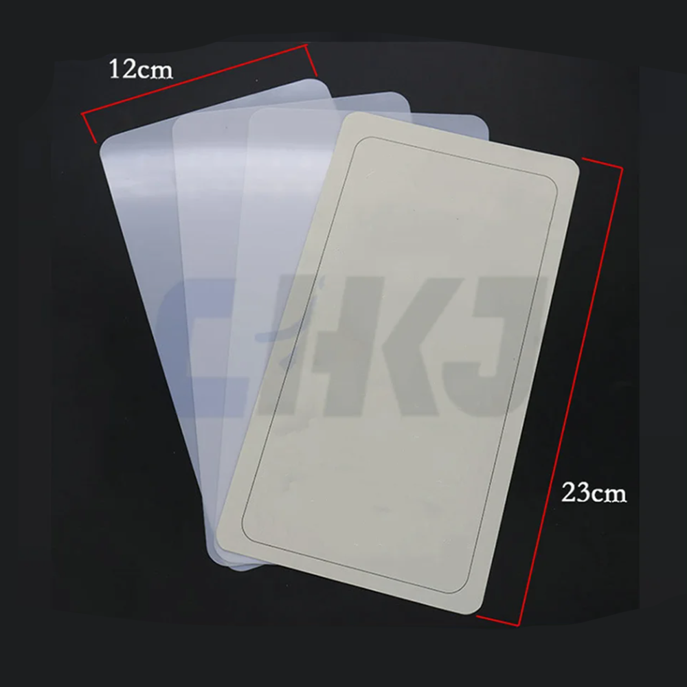 CHKJ-Feuille d'insertion en acier élastique large pour portes de caractéristiques, outils de serrurier d'insertion de contournement de dureté de jogging P, HUK, 23x12cm, 23x8cm