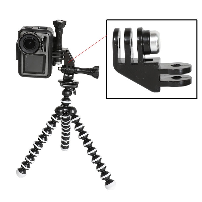 90 Graden Richting Adapter Elleboog Mount Duim Schroef Voor Gopro Hero 9 8 7 6 5 4 Eken Verticale Vlog go Pro Action Camera Accessoire