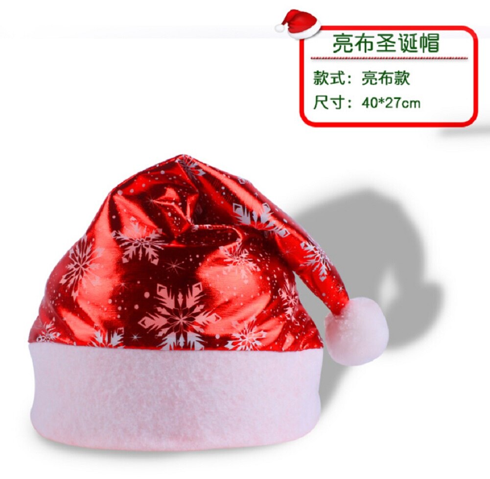 Christmas Hats 9 Types Santa Claus Hat Chrismas Xmas Adults Kids Unisex