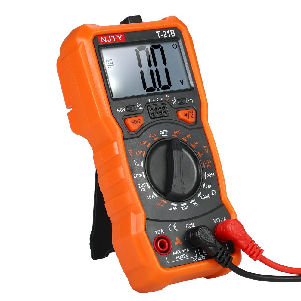 Mini Digitale Multimeter 1999 Telt Multi-Functionele Non Contact Multi Meter Voltmeter Amperemeter Ohmmeter Meten Ac/Dc Spanning