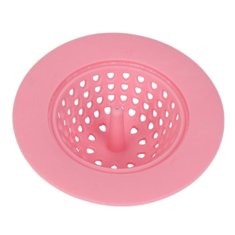 Flower Petal Silicone Sewer Drain Cover Stopper Kitchen Sink Strainer Filter Silicone Kitchen Strainers Bathroom Gadgets: A1