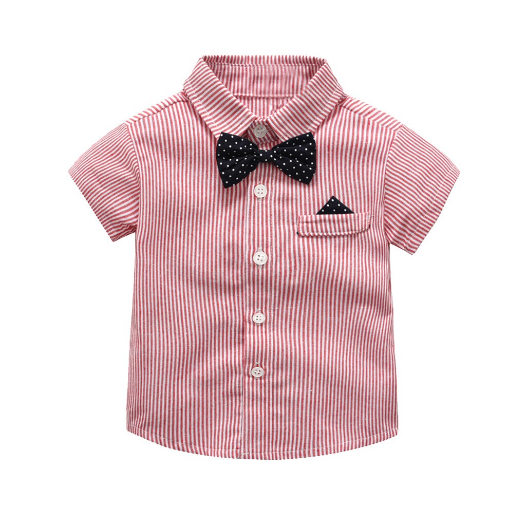 2019 moda NowInfant Bebés Meninos Gentleman Bow Tie T-Shirt Tops + Shorts Macacões Roupas Outfits