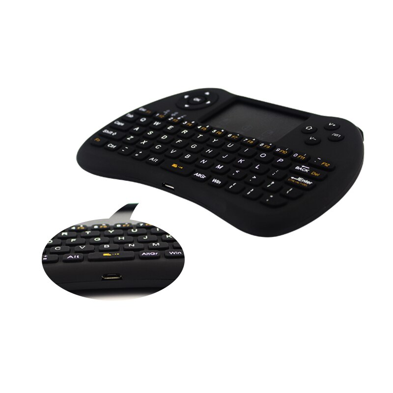 RPI Keyboard 2.4G Wireless Keyboard With Touchpad Raspberry Pi 3 Remote Control Touchpad Keyboard for Android TV Box for RPI