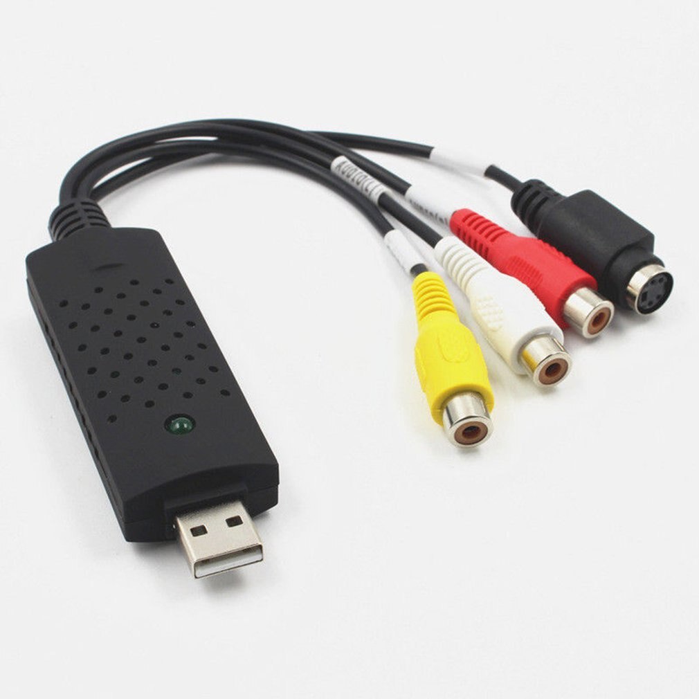 VHS – convertisseur de fichiers numériques, USB 2.0 Express vers récepteur vidéo, Audio AV, ordinateur