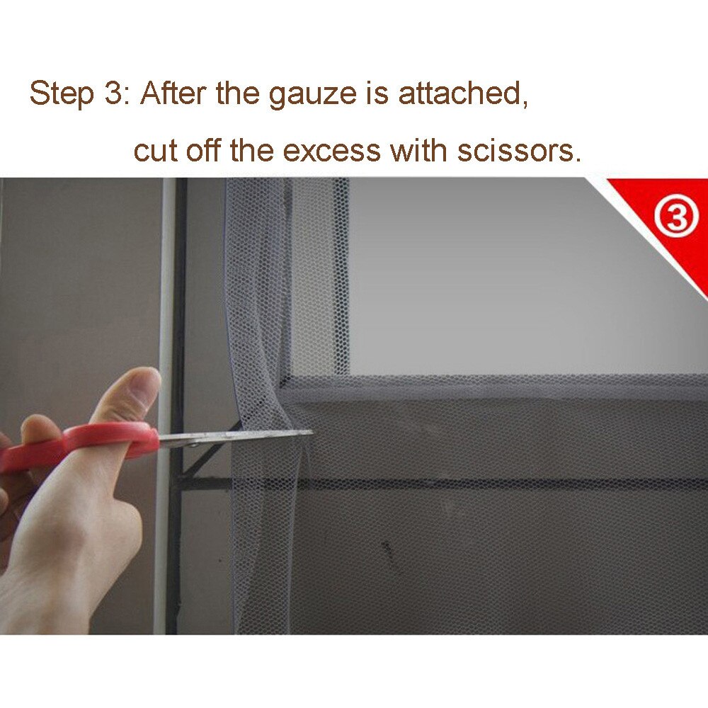 Adhesive Bug Netting Insect Nets Mesh Window Inset... – Vicedeal
