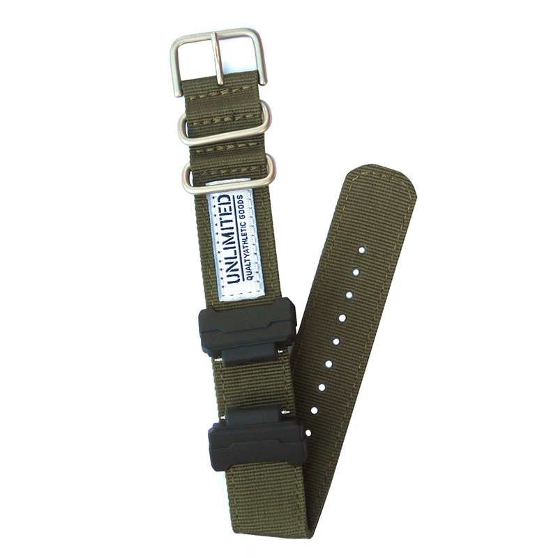 Nylon NATO Watchband for Casio G-Shock G-Shock GA-110/ 100,DW-5600,GW-6900 Sliver Ring Buckle Bracelet Band Strap With Adapters