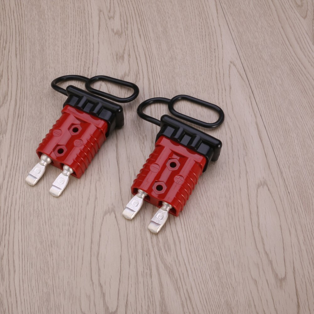 8Stck Fahrer Batterie schnell anschließen Stecker Bausatz 175A Erholung Winde Anhänger (2 * Anschluss Stecker + 4 * Terminal Stifte + 2 * Kappe)