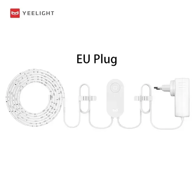 Xiaomi Yeelight Slimme Lichtstrip 2M Tot 10M Uitbreiding LED Licht Lichaam Energiebesparend Zacht Licht Kleurrijk Sfeerlicht: WHITE