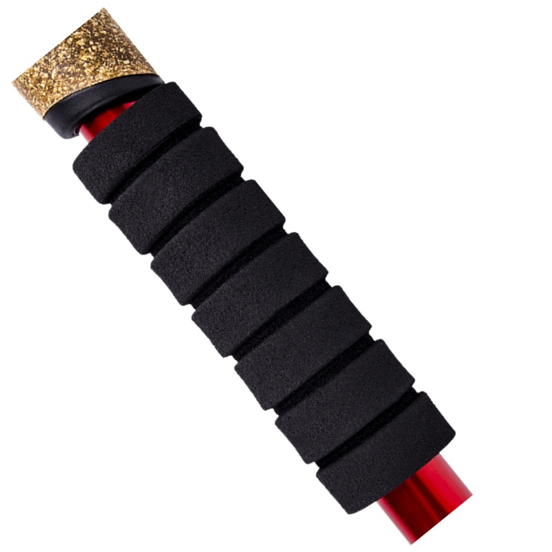 4 farger justerbar utendørs vandrepinne trekking 3- seksjoner vandrepinne aluminium vandrepinner camping fjellklatring