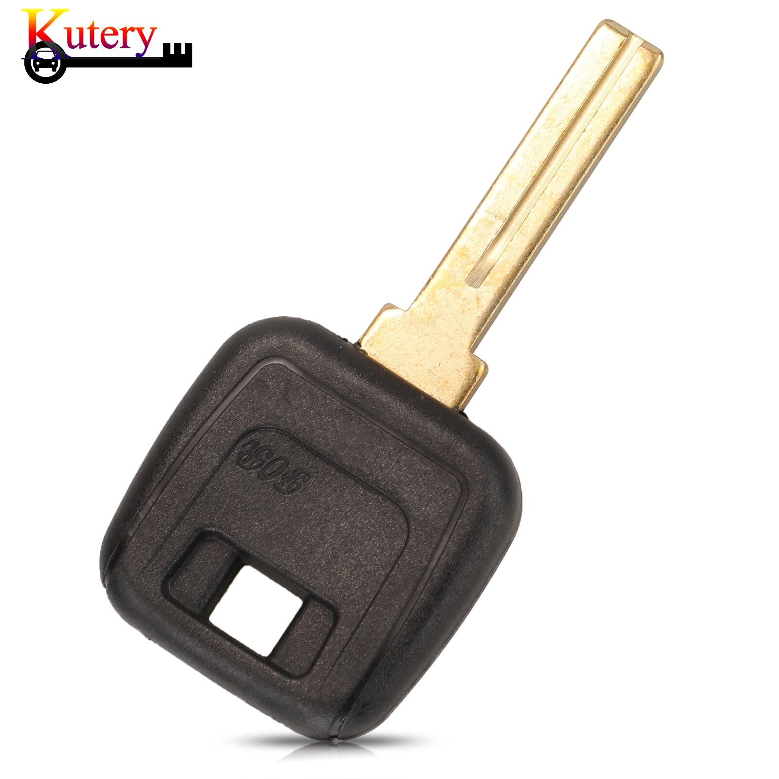 Kutery carcasa de llave a distancia de coche para Volvo S40 V40 850 960 C70 S70 D30 XC70 con ID48 Chip sin cortar hoja en blanco funda de repuesto