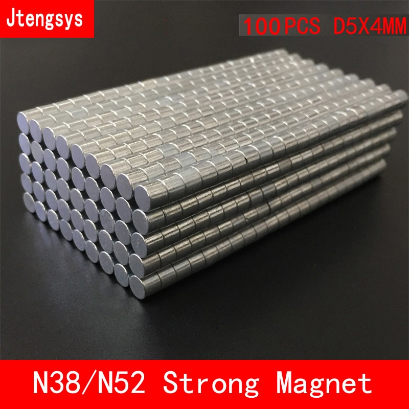 Jtengsys 100 stks/partij Super Sterke Rare Earth mini 6mm x 2mm Permanet Magneet Ronde Neodymium Magneet N52 N38 6*2 MM