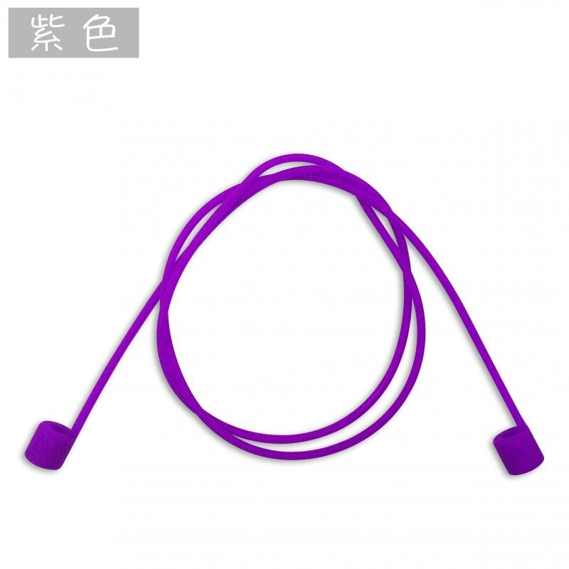 1pc Silicone Anti-lost Neck Strap Wireless Earphone String Rope Headphone Cord Earphone Accessorie For Apple AirPods Newest: 70CM purple