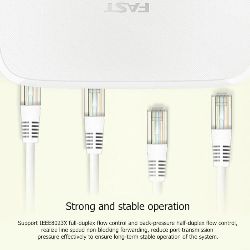 ALLOYSEED FSG105M 5 Port PoE Switch High Speed RJ45 1000M Gigabit Ethernet Switch Fast Ethernet Network Switcher Hub Splitter