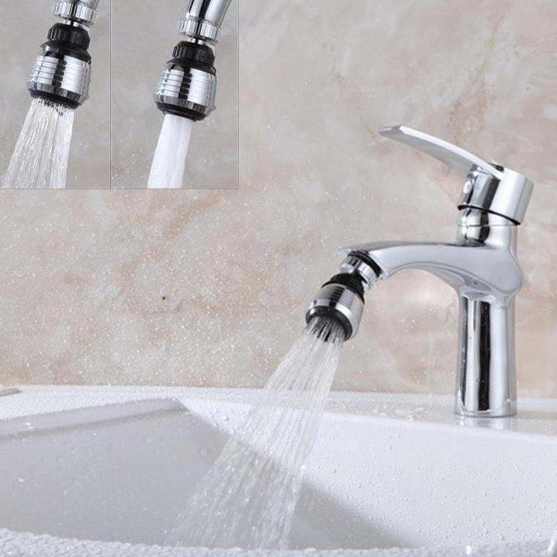Grifo aireador de cocina, difusor de ducha de agua ajustable de 360 grados, ahorro de conector, boquilla para grifo de agua B4D8