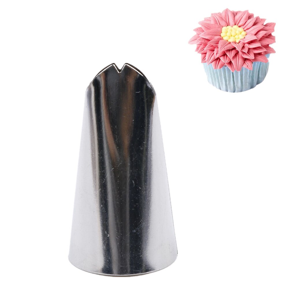 1/3/4/5/8/10 STUKS Grote Icing Piping Nozzle Russische Pastry Tips Bakken gereedschap Taarten Decoratie Set Rvs Nozzles Cupcake: 10