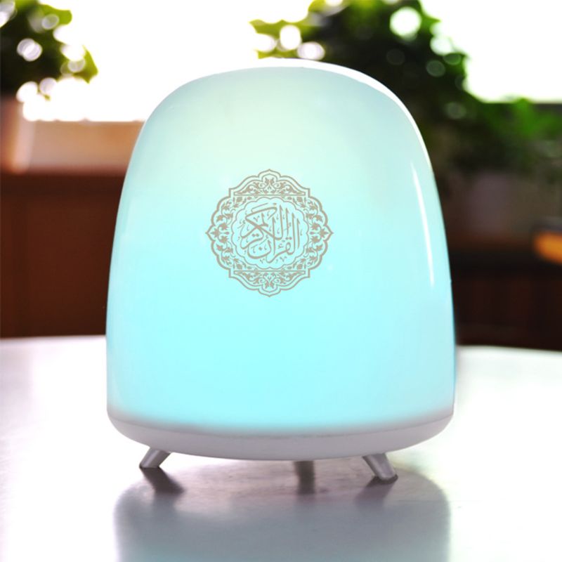 SQ906 LED touch Quran speaker RGB 8GB MP3 speaker night light lamp Intelligent Sound Quran Speaker
