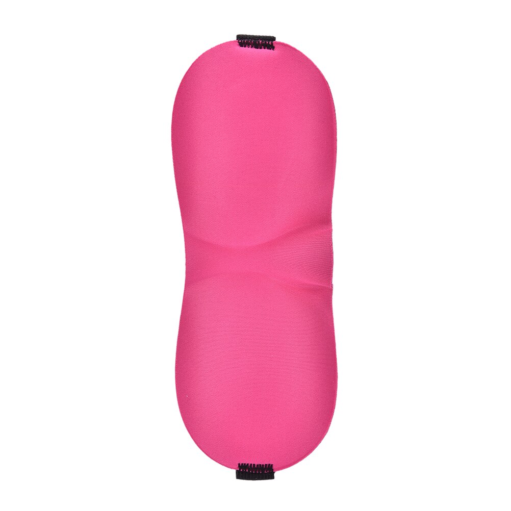 1pcs Sleep Mask 7 Colors 3D Eye Mask Night Relax Sleep Soft Padded Shade Cover Sleeping Blindfold 23*9cm: rose