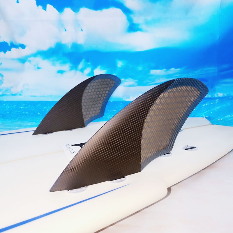 Kielflosse fcs twin-fin-set surfen carbonfaser surfbrettflossen  fk 2 stück pro set carbon fiberglas, waben-surfbrett