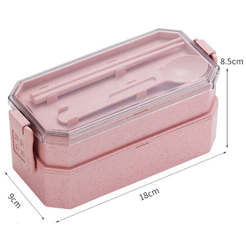 Bento Box Japanese Lunch Box, Bento Lunch Box Containers for Kids and Adults: Yellow