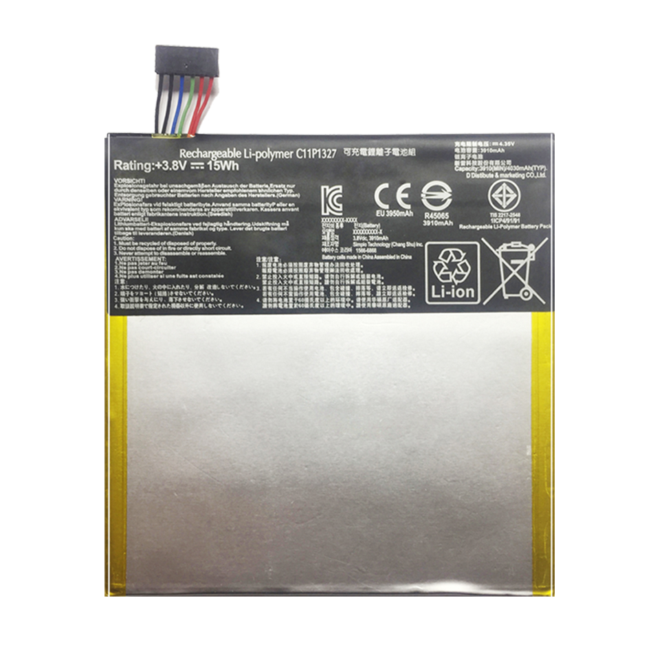 Tablet Battery C11P1327 For Asus Fonepad 7 FE170CG ME170C FE170 Fonepad7 K017 K012 3910mAh