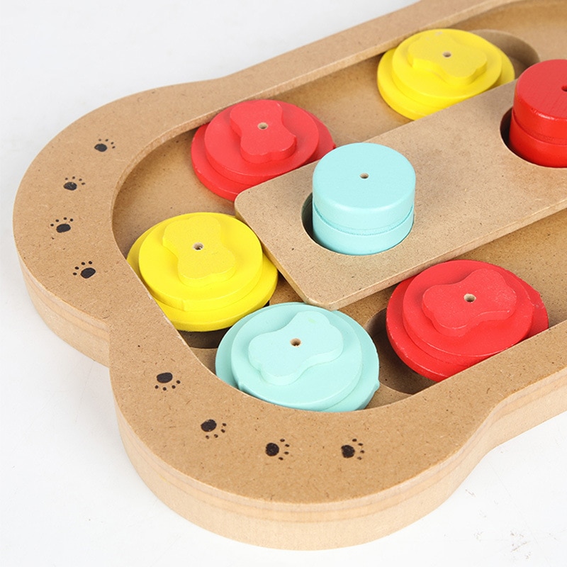 Dog Puzzle Toys Increase IQ Interactive Slow Dispensing Feeding Pet Dog Training Games Feeder with Non Slip/Interactive