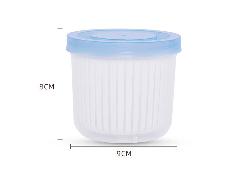 Boîte de conservation fraîcheur oignon gingembre ail légumes cuisine boîte de rangement en plastique réfrigérateur scellé rangement échalote boîte de vidange