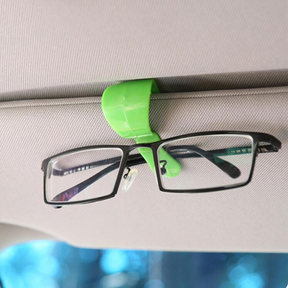 2 stk universal bil visir note clip conveniet bil visir solbriller briller kort pen holder papir billet klemme