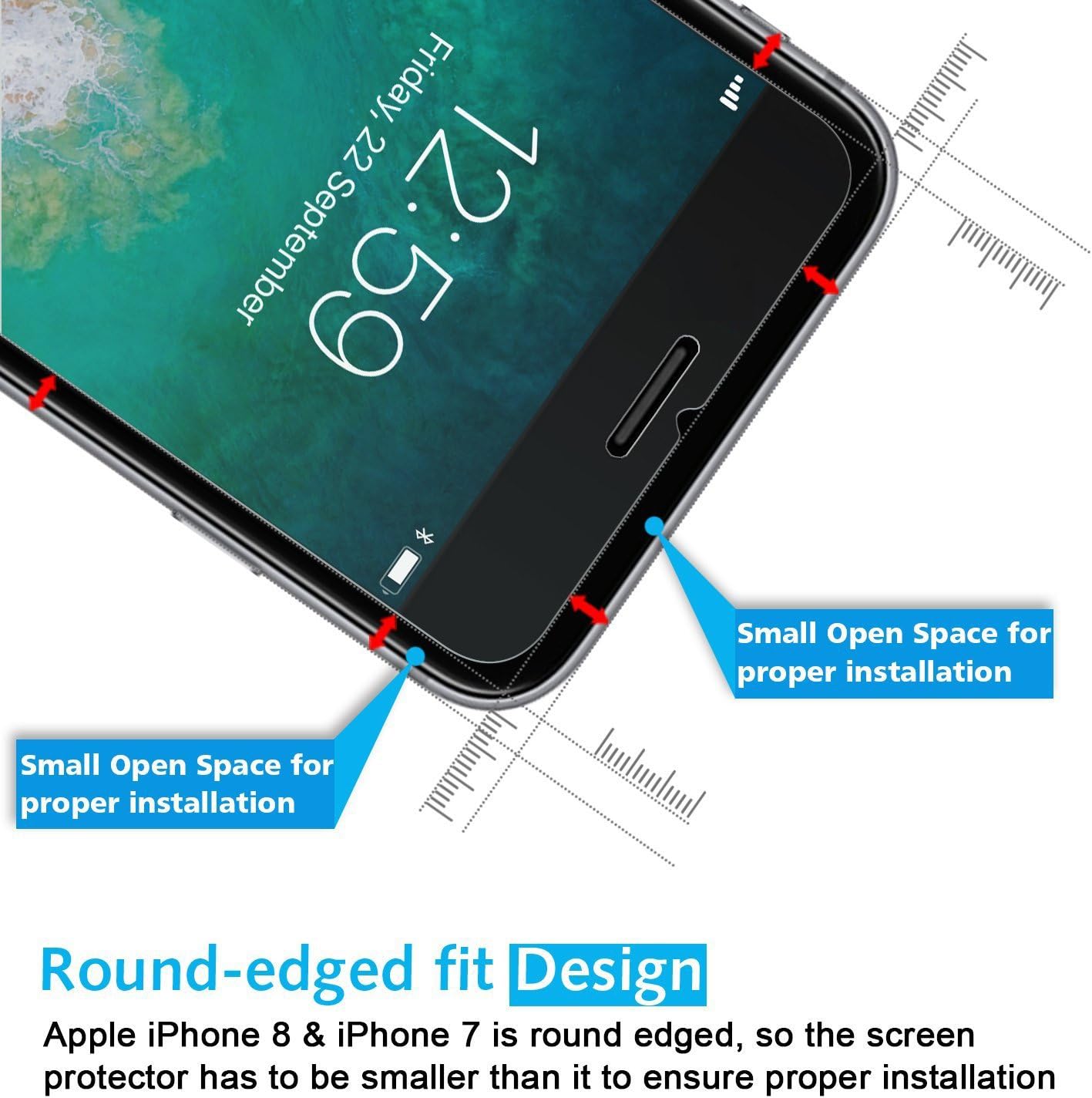 9H Protection Tempered Glass Film For Apple iPhone 6 6S 7 8 Plus SE SE 2/4Pcs HD Screen Protector Glass