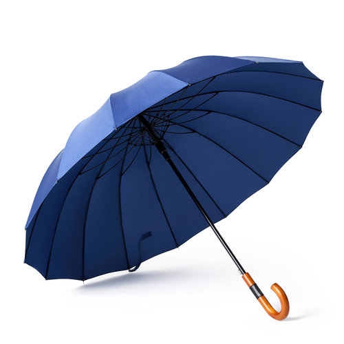 Beach Large Umbrella Rain Men spedizione gratuita Katana Umbrella manico in legno Samurai portatile Guarda Chuva articoli per la casa: Dark Blue