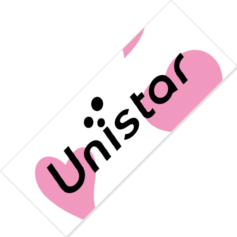 Unistar 91201 91200 12267 compatible pour Dymo Letratag 12m x 4m rubans de papier plastique 91330 91331 Letratag LT-100h étiqueteuse: Black on Heart