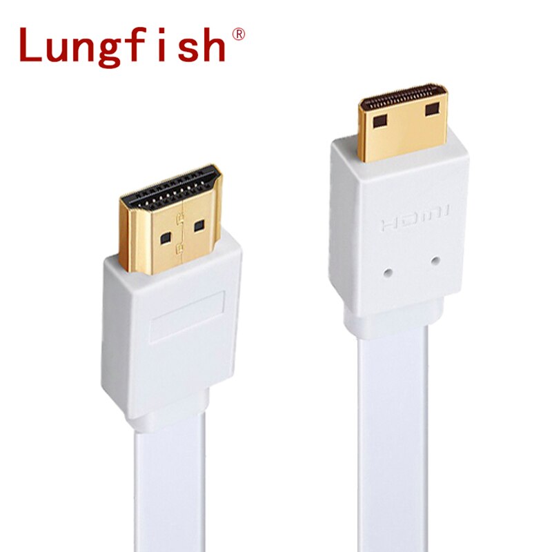 Lungfish High Speed Mini HDMI to HDMI Cable Male to Male 1080P HDMI Cable For TV/display/tablet/notebook/camera A-C HDMI Cable