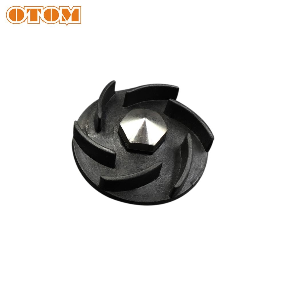OTOM NC250 Parts Water Pump Gear (ANE Wheel) 6 Blades Water Pump Impeller Black For ZONGSHEN KAYO K6 T6 BSE J5 RX3 Xmoto ZS250GY