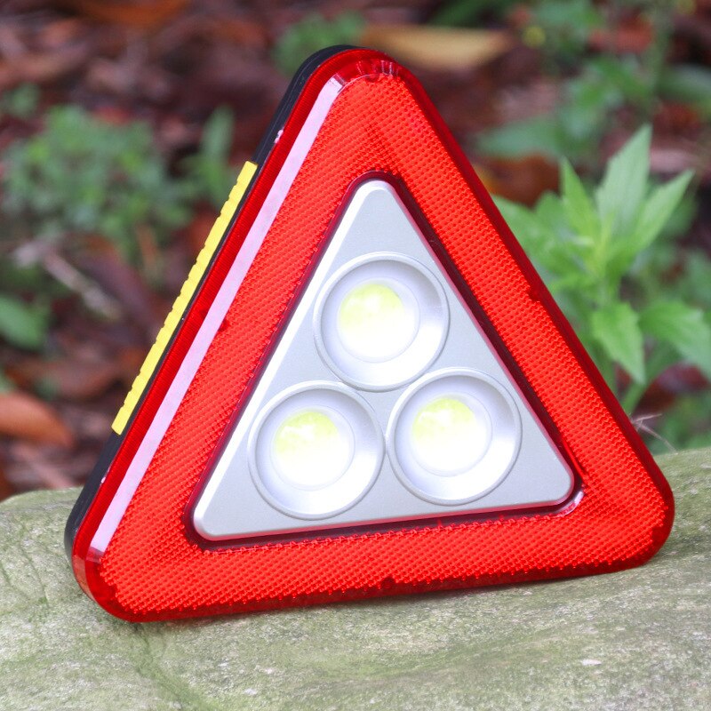 Multi Function cob emergency sign, LED lamp, emergency lamp, Triangle emergency sign, warning sign