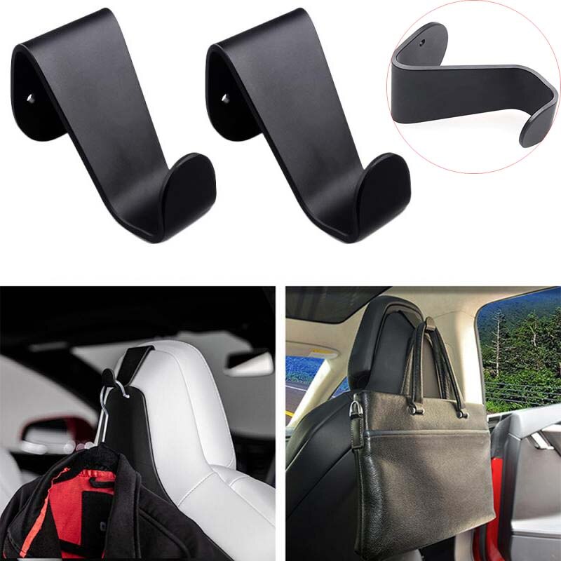 Voor Tesla Model S Model Auto Accessoires Xvehicle Seat Coat Bag Holder Haken, Hoofdsteun Terug Haak, tas Houder Kleerhangers