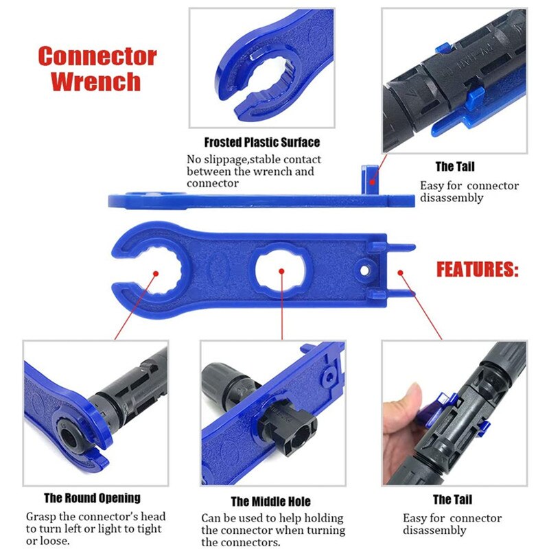 Solar Connectors Crimper Tool Kit Voor 10/11/12/13... Grandado