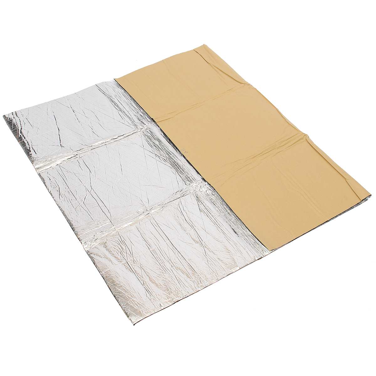 140x100cmx0.5cm mata pochłaniająca dźwięk robić samochodu hałjak maska izolacyjna osłona tłumiąca silnik zapora ogniowa ciepła pianka aluminiowa Sticke
