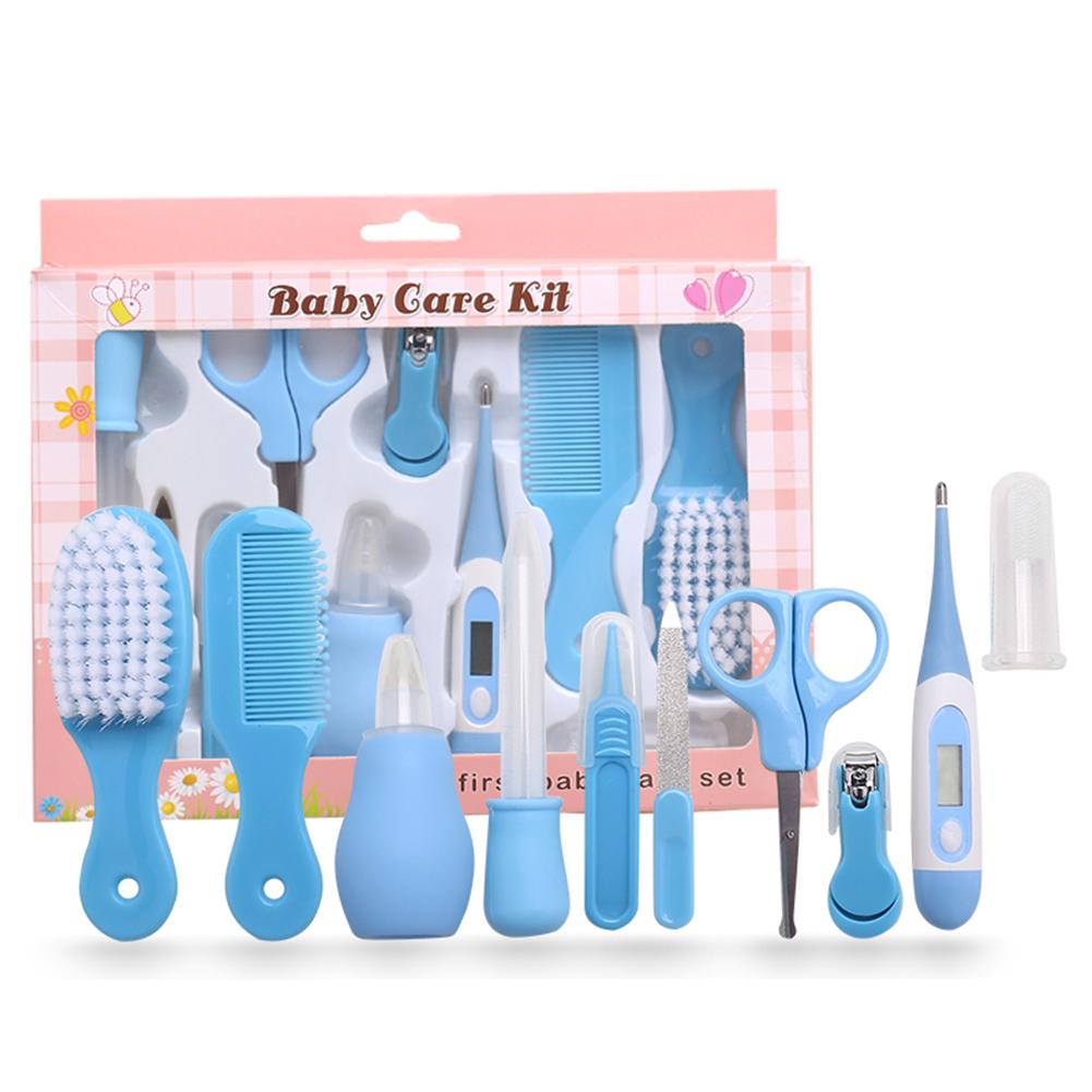 10 Stks/set Baby Nail Trimmer Gezondheidszorg Kit Gezondheidszorg Kit Draagbare Pasgeboren Baby Grooming Kit Nagelknipper Veiligheid Zorg Set: A