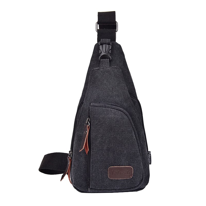 Monerffi Mannen Borst Zak Mannen Lederen Borst Usb Backbag Met Hoofdtelefoon Gat Travel Organizer Mannelijke Tas Bolsa Feminina: black 16x31x6cm