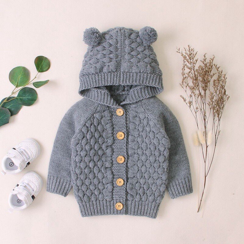 neue Baby zur Seite fahren Mantel Nette Feste Kapuze betroffen Jacke Baby Mantel Frühling Herbst Warme Kleidung Für Baby Mädchen junge: A1 / XL