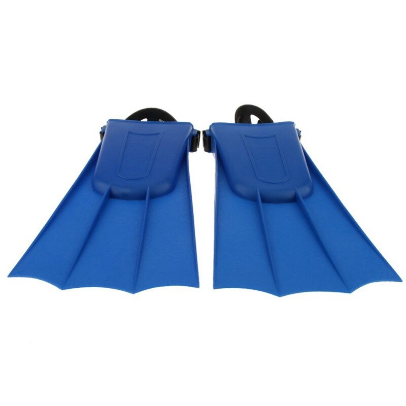 Aletas de natación con aletas ajustables para niños y adultos-azul, XL: 40-44
