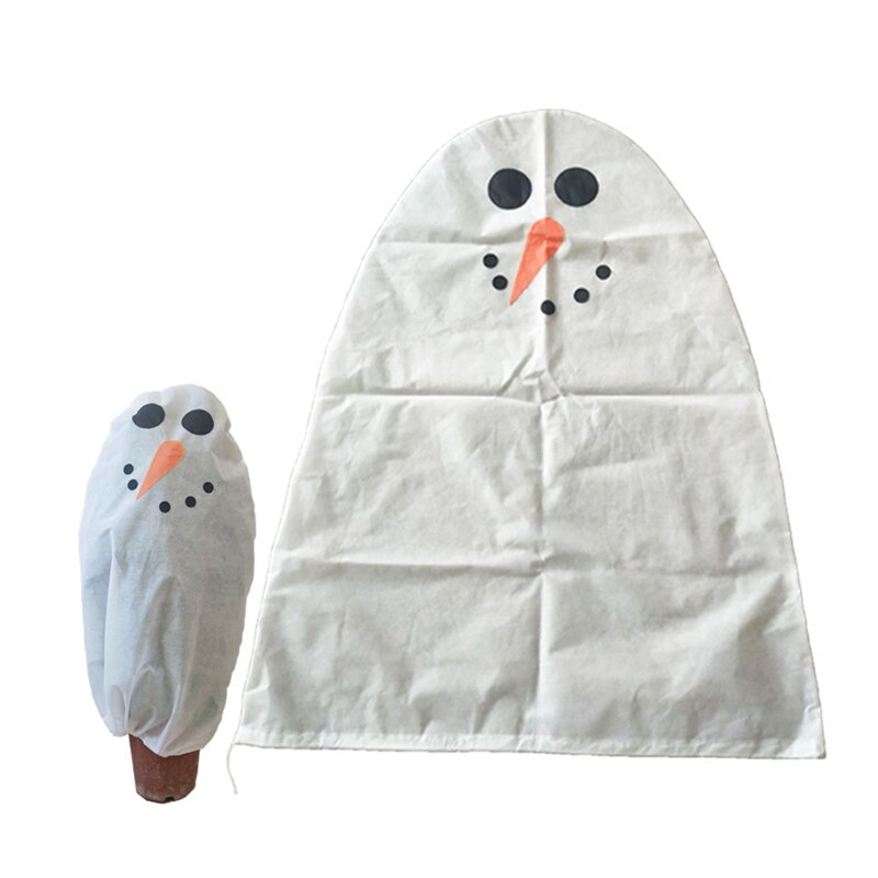 Winter warm jaar kerstboom afdekking deken planten afdekking halloween schedel hoofd vorstbescherming tuinieren decoratie: Boombedekking 3