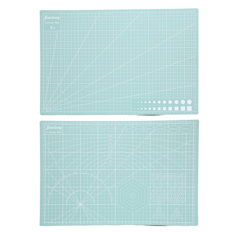 1pc A3 Cutting Board Cutting Mat Pad Patchwork Cut Pad Double-sided Self-healing: E