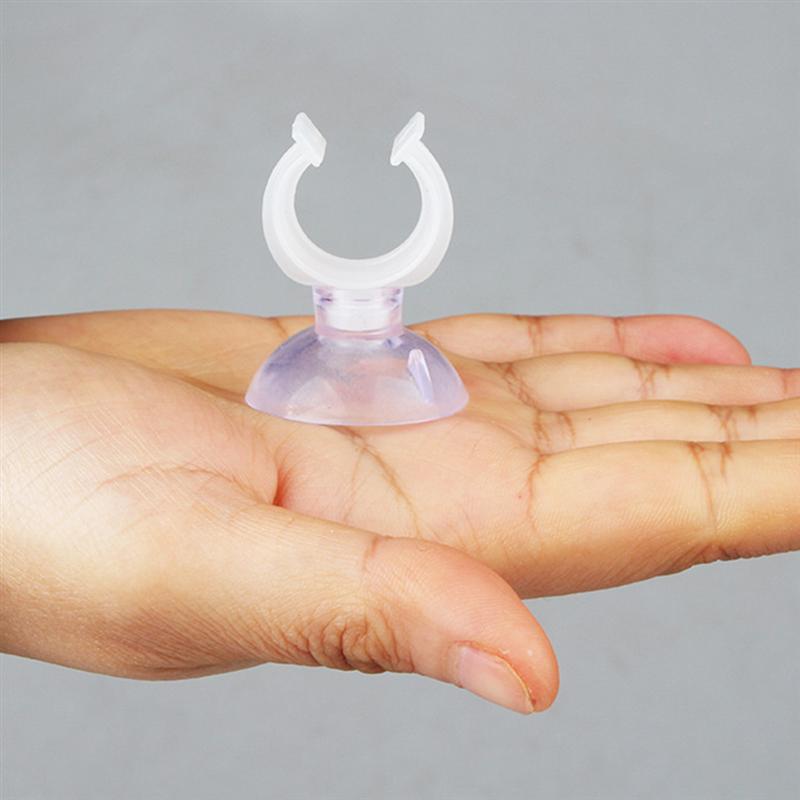 20Pcs Aquarium Zuignappen Tube Holder Zuignappen Buis Clip Zuignappen Buis Klem Zuignappen Aquarium Zuig cup