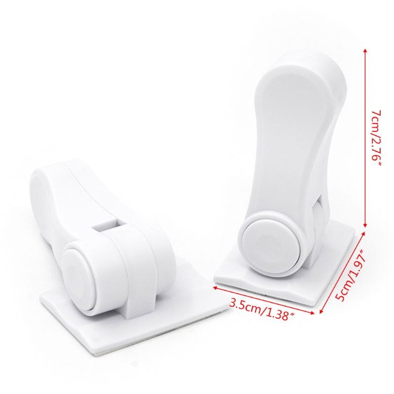 Dispositif de protection anti ouverture des portes autour de bébé,serrure à levier pour poignée de porte de la maison, accessoire universel de sécurité et matériel de professionnels,