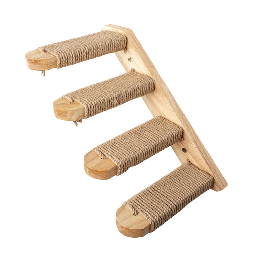 Échelle d&#39;escalade murale pour chat, escalier pour animaux de compagnie, marche, étagère d&#39;escalade, cadre, meubles pour animaux de compagnie, maison de jeu: From right to left