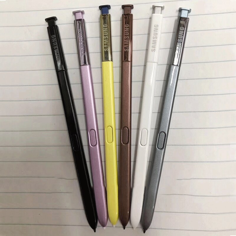 For Samsung Galaxy Note8 Note 8 N950 N950F N950U Note 9 N960 N960F N960U Active Stylus Fine Tip Button Touch Screen S Pen