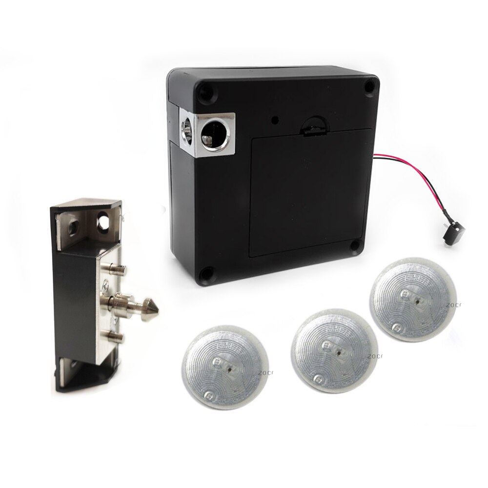 Smart Electronic Hidden RFID Cabinet Lock No Hole Easy Installation Furniture Locker Wardrobe Shoe Drawer Door Lock: Group B