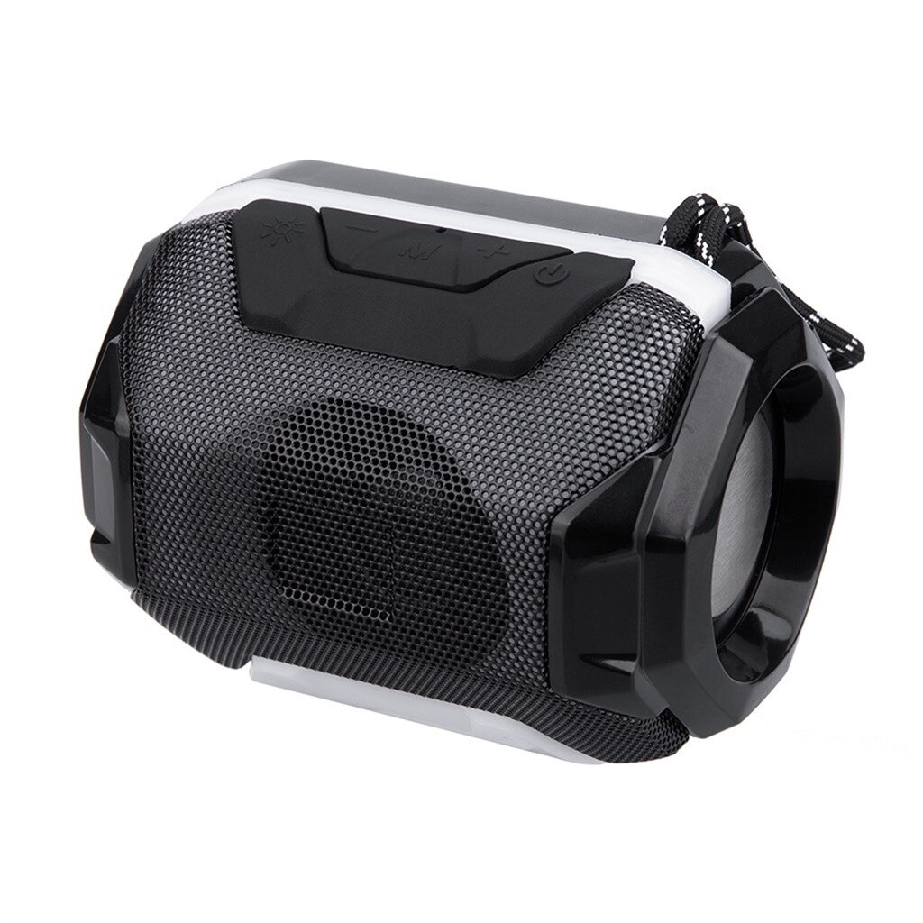 Langaton bluetooth-kaiutin ulkopylväät urheilullinen tehoääni stereovastaanotin hifi kannettava musiikki vedenpitävä kaiutin fm  z618:lla: Musta