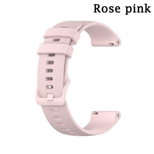 Horloge Wrist Band Voor Garmin Venu Sq 2 Plus Smart Polsband Voor Garmin Vivomove Sport/Venu/Vivoactive3 siliconen Armband Riem: Pink