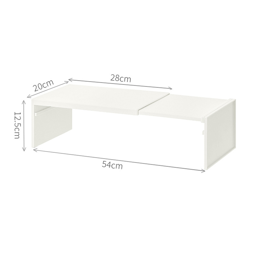 Kitchen Cupboard Organizer Retractable Cabinet Shelf Space Saving Seasoning Bottle Layered Multifunctional Kitchen Storage Rack: Light Grey